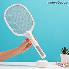 RAQUETTE ANTI-MOUSTIQUE ÉLECTRIQUE (Contre tout insecte volant🦗🦟)