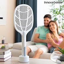 RAQUETTE ANTI-MOUSTIQUE ÉLECTRIQUE (Contre tout insecte volant🦗🦟)