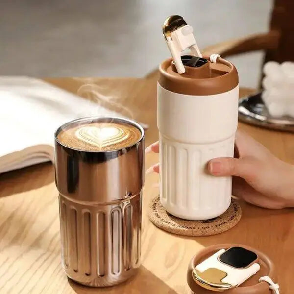 Thermos avec Affichage intelligent en acier inoxydable