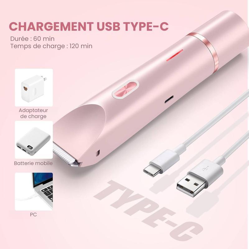 Épilateur Électrique Femme 2 en 1  & Bikini Styler