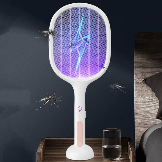 RAQUETTE ANTI-MOUSTIQUE ÉLECTRIQUE (Contre tout insecte volant🦗🦟)