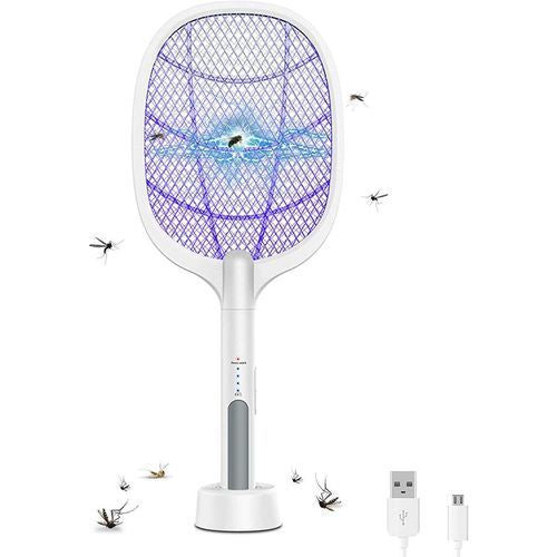 RAQUETTE ANTI-MOUSTIQUE ÉLECTRIQUE (Contre tout insecte volant🦗🦟)
