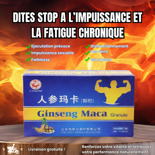 GRANULÉ (Thé) GINSENG MACA , [💪BIEN MOUGOU COMME UN CHEVAL]