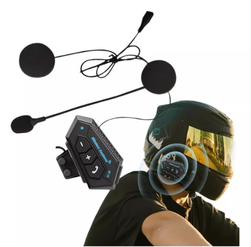 Kit Oreillette Bluetooth Pour Casque de Moto