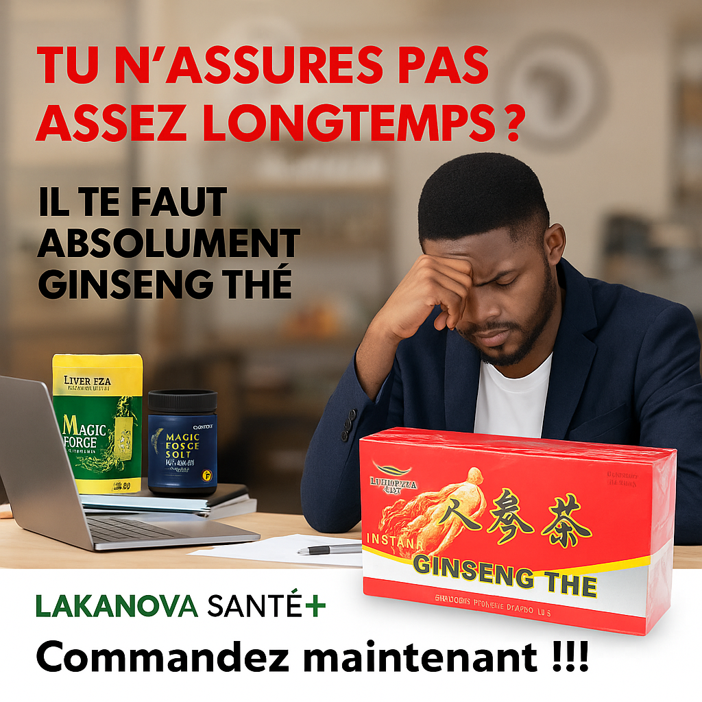 GINSENG TEA NATUREL (Satisfait ou remboursé )