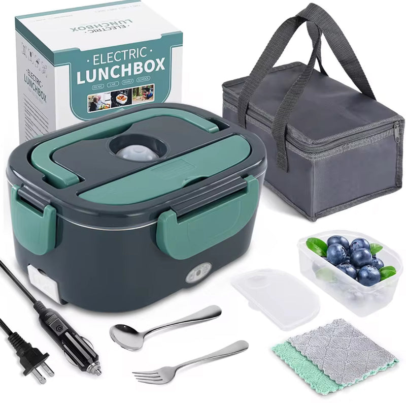 Boîte à Lunch Chauffante Portable - Repas Chauds Faciles!