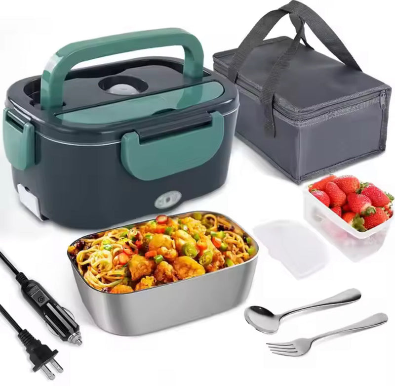 Boîte à Lunch Chauffante Portable - Repas Chauds Faciles!