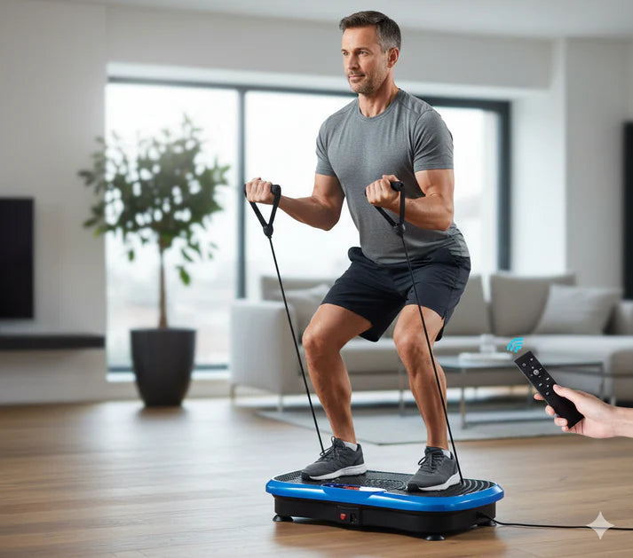 Vibromasseur Fitness Pro - 99 Niveaux — Votre Coach Minceur Personnel à Domicile