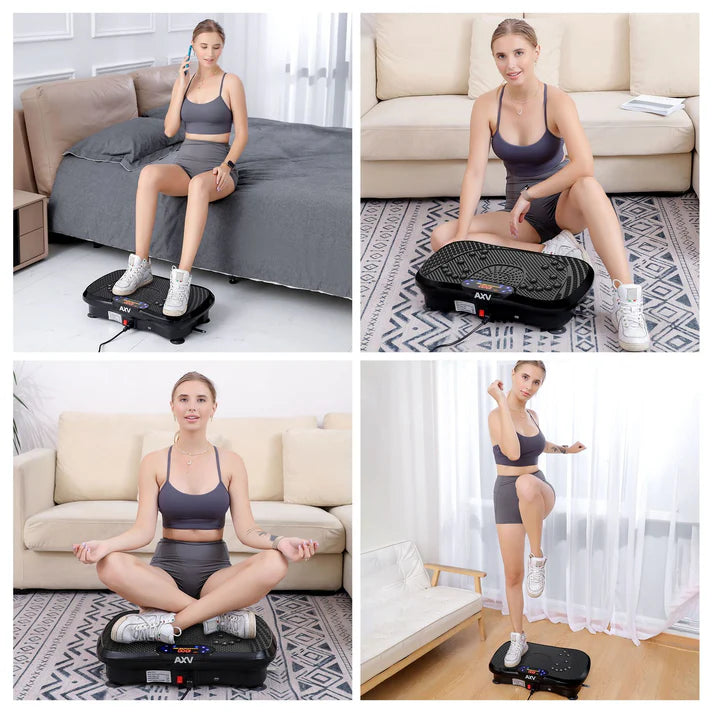 Vibromasseur Fitness Pro - 99 Niveaux — Votre Coach Minceur Personnel à Domicile