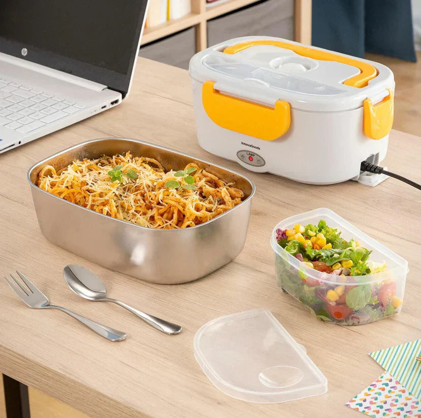 Boîte à Lunch Chauffante Portable - Repas Chauds Faciles!