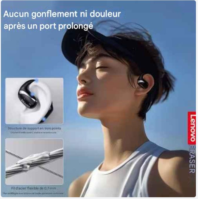 Écouteurs sans fil ultra-légers ERAZER X9