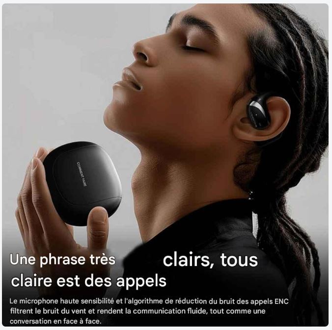 Écouteurs sans fil ultra-légers ERAZER X9