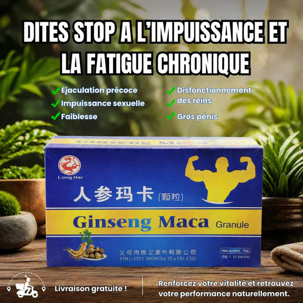 Granulé Ginseng Maca — Complément Naturel