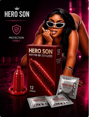 HERO SON – Préservatifs à Crampons