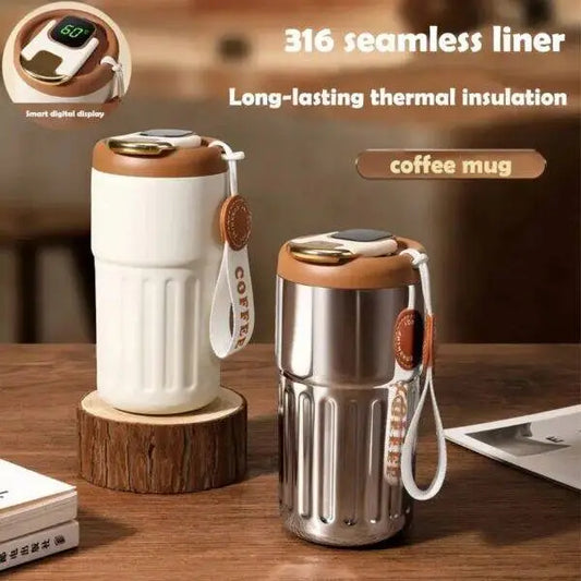 Thermos avec Affichage intelligent en acier inoxydable