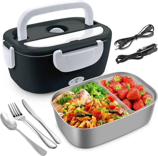 Boîte à Lunch Chauffante Portable - Repas Chauds Faciles!