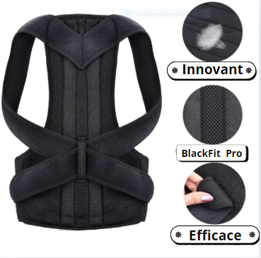 Ceinture Dorsale Orthopédique Révolutionnaire BlackFit Pro