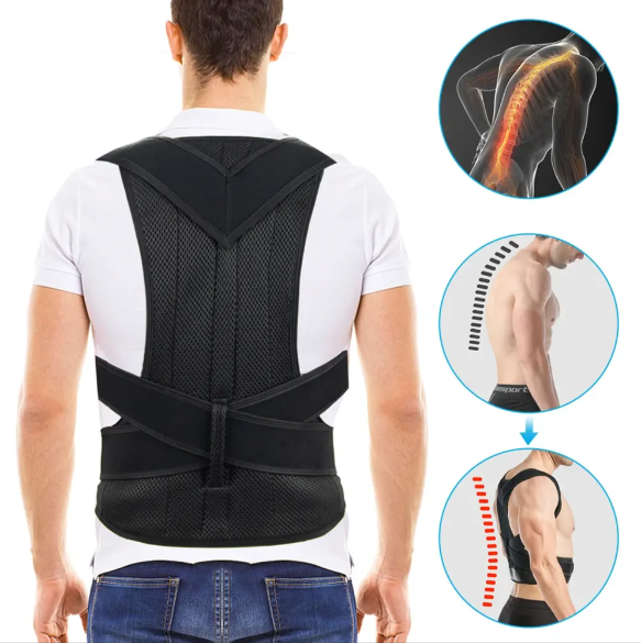 Ceinture Dorsale Orthopédique Révolutionnaire BlackFit Pro